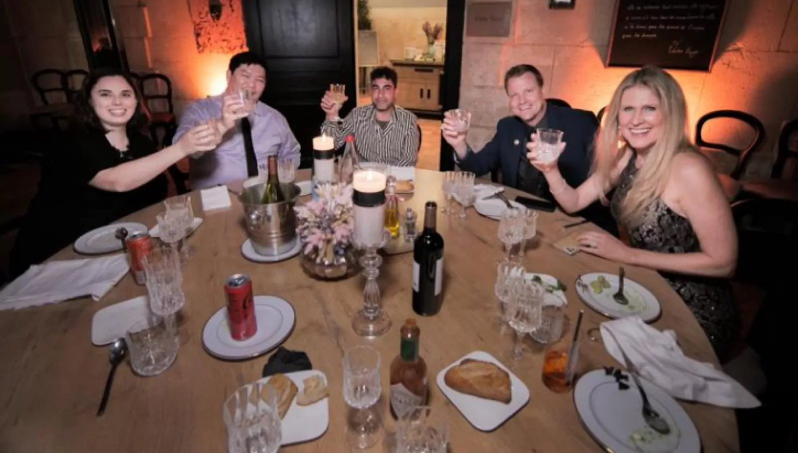 Day 4 celebration dinner
