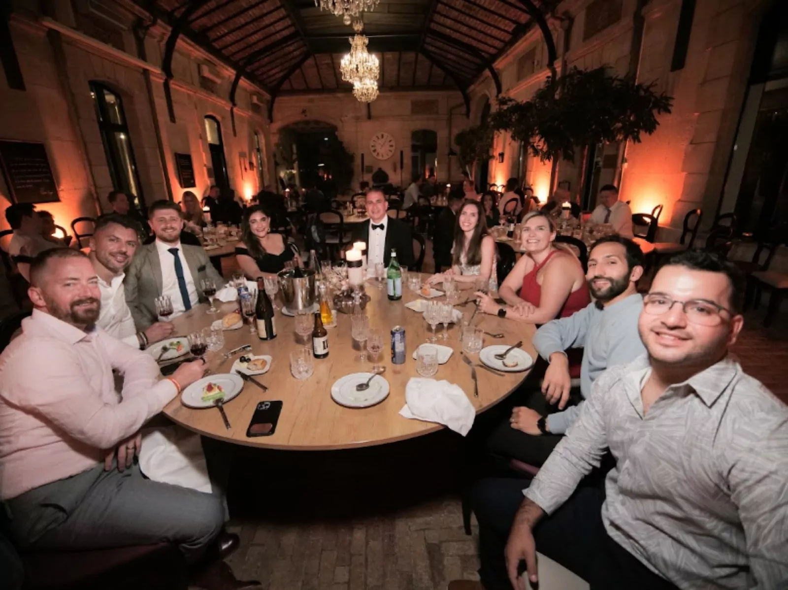Evening dinner with members